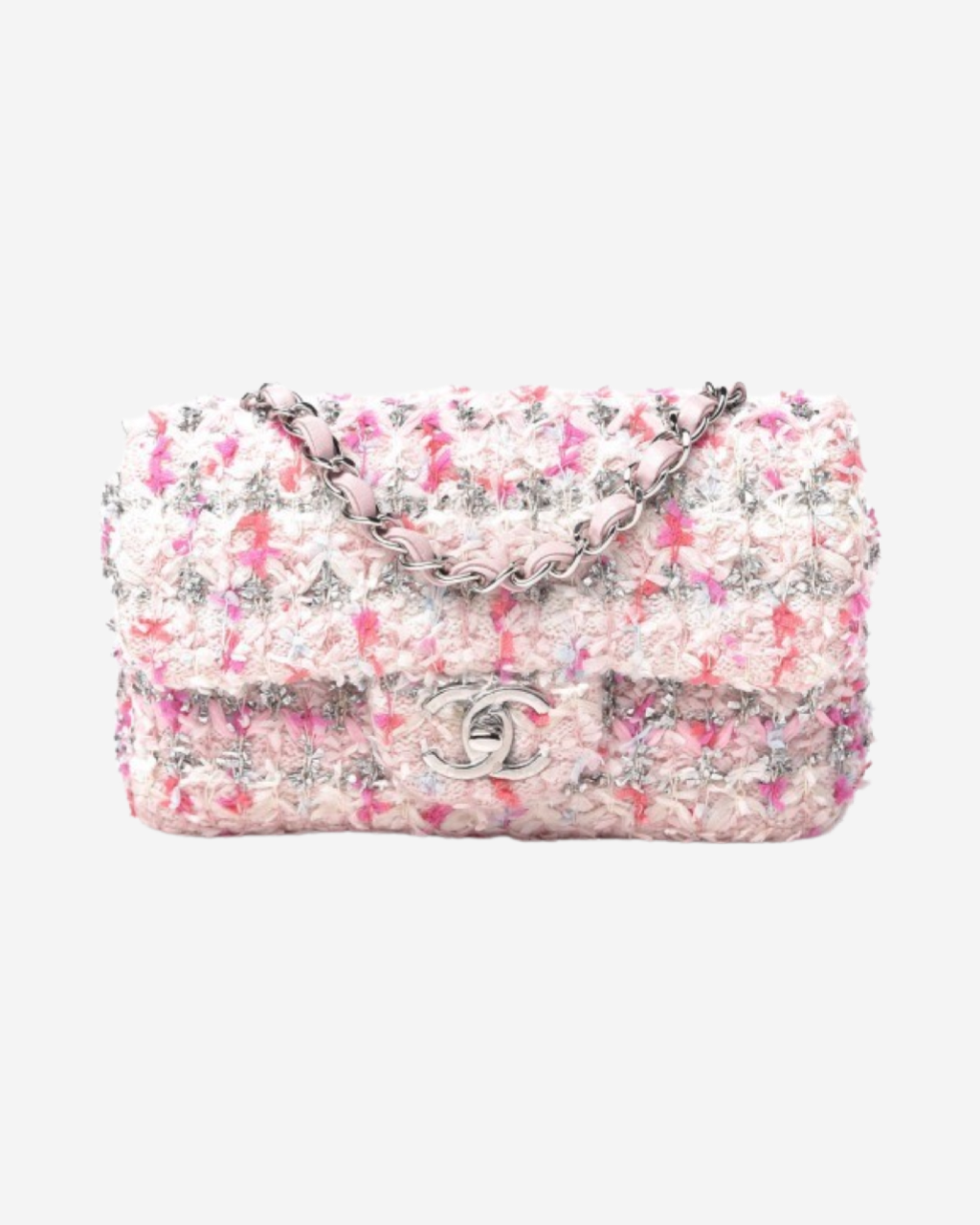 Bolsa Chanel Tweed Quilted Mini - Main Image