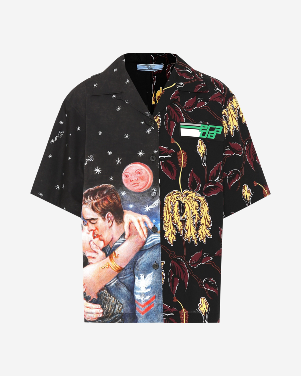 Short Sleeve Impossible Love Prada Prada Impossible Love Shirt