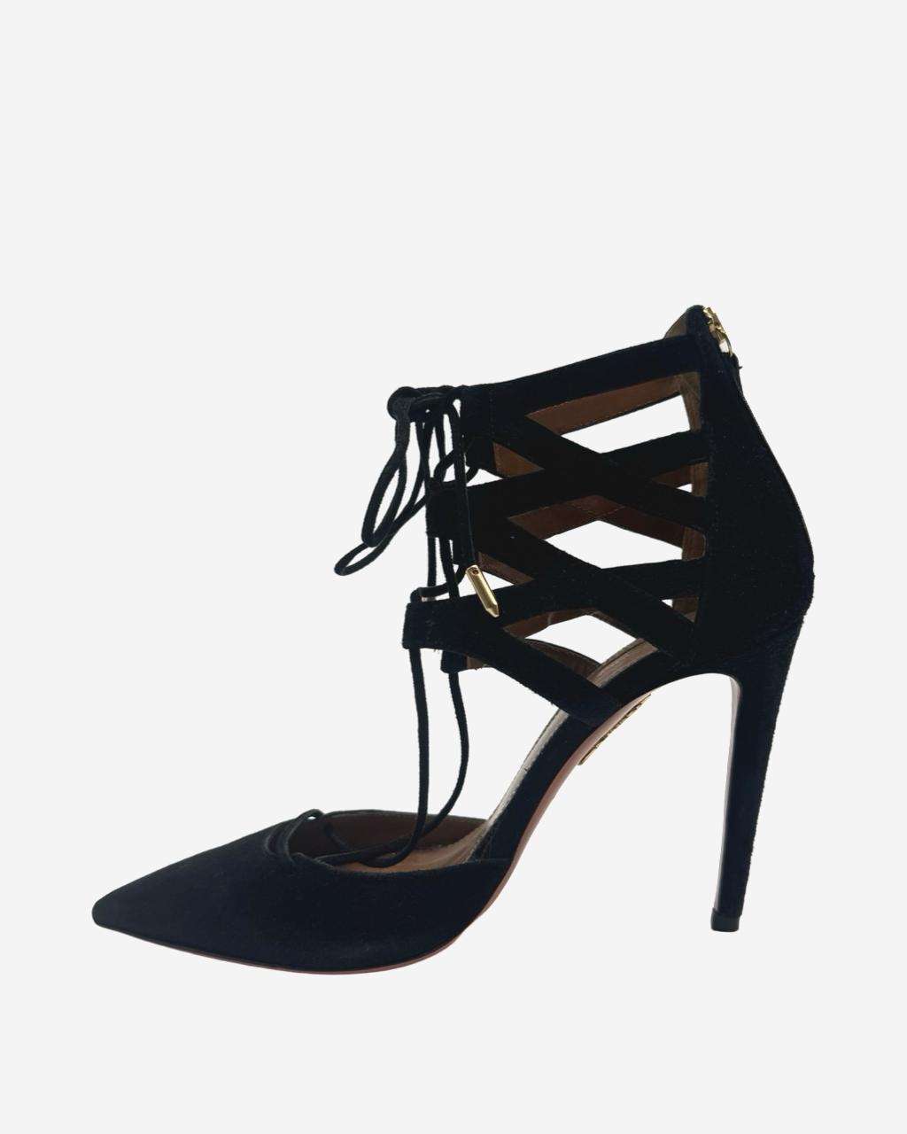 Aquazzura Suede Heels - Main Image