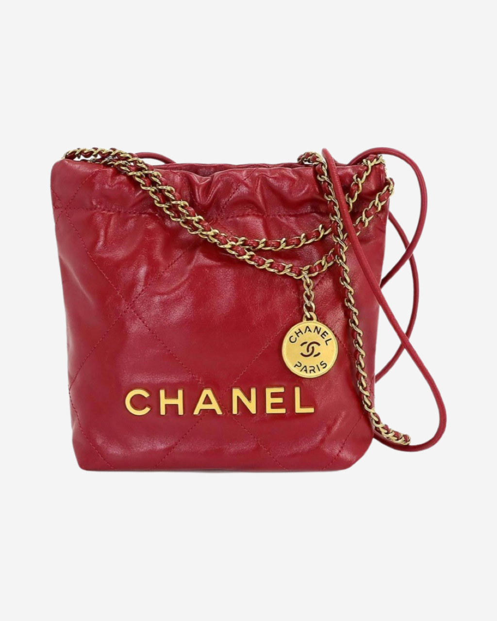 Bolsa chanel roja hotsell