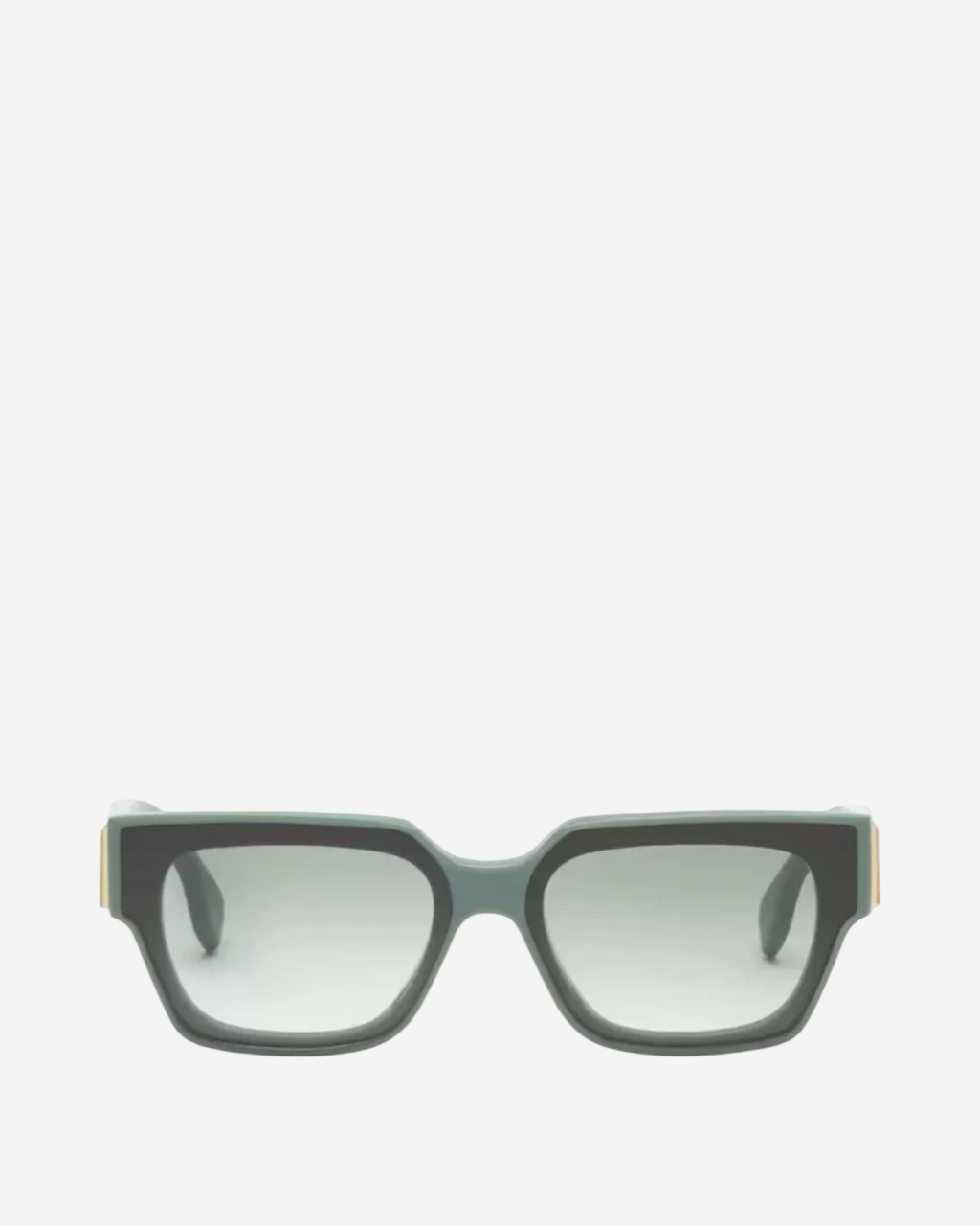 Green fendi sunglasses clearance