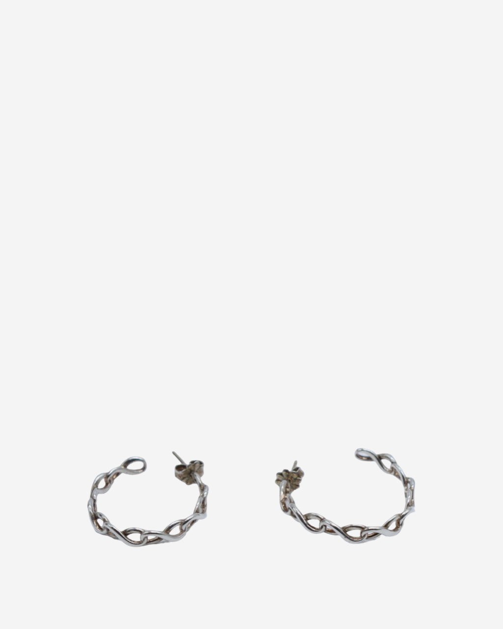 Tiffany Infinity Hoop Earrings