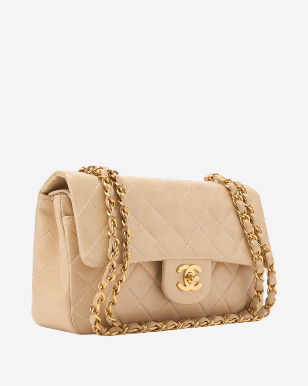 Chanel Vintage Classic Double Flap Bag 1996-1997