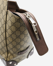 Bolsa Gucci x Globe Trotter GG Supreme Tote