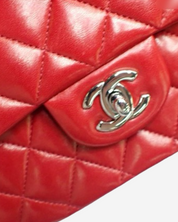 Bolsa Chanel Classic Double Flap Roja 2009-2010