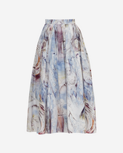 Alexander McQueen Art Paint Skirt