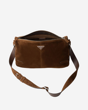 Bolsa Mensajero Prada Gamuza