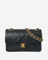 Chanel Double Flap Bag 25cm 1989-1991