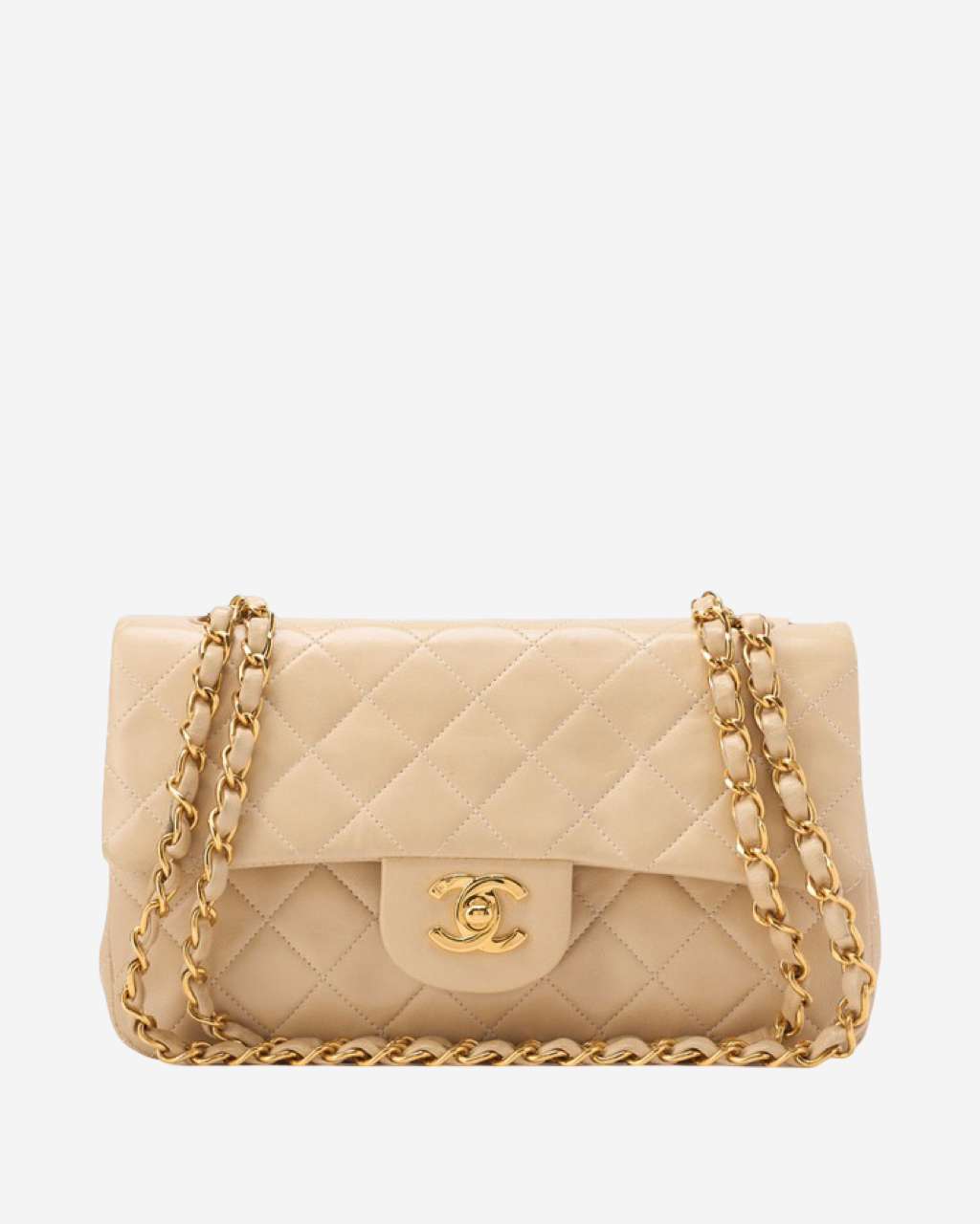 Chanel Vintage Classic Double Flap Bag 1996-1997