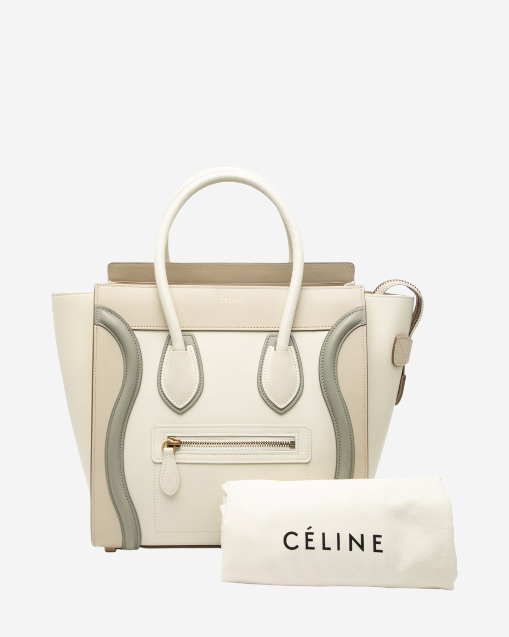 Bolsa Celine Micro Luggage Tricolor 2016