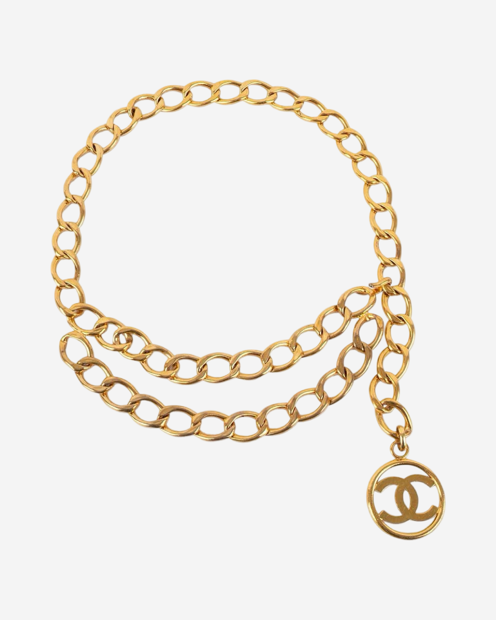 Cinturón Vintage Chanel Cadena