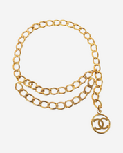 Cinturón Vintage Chanel Cadena