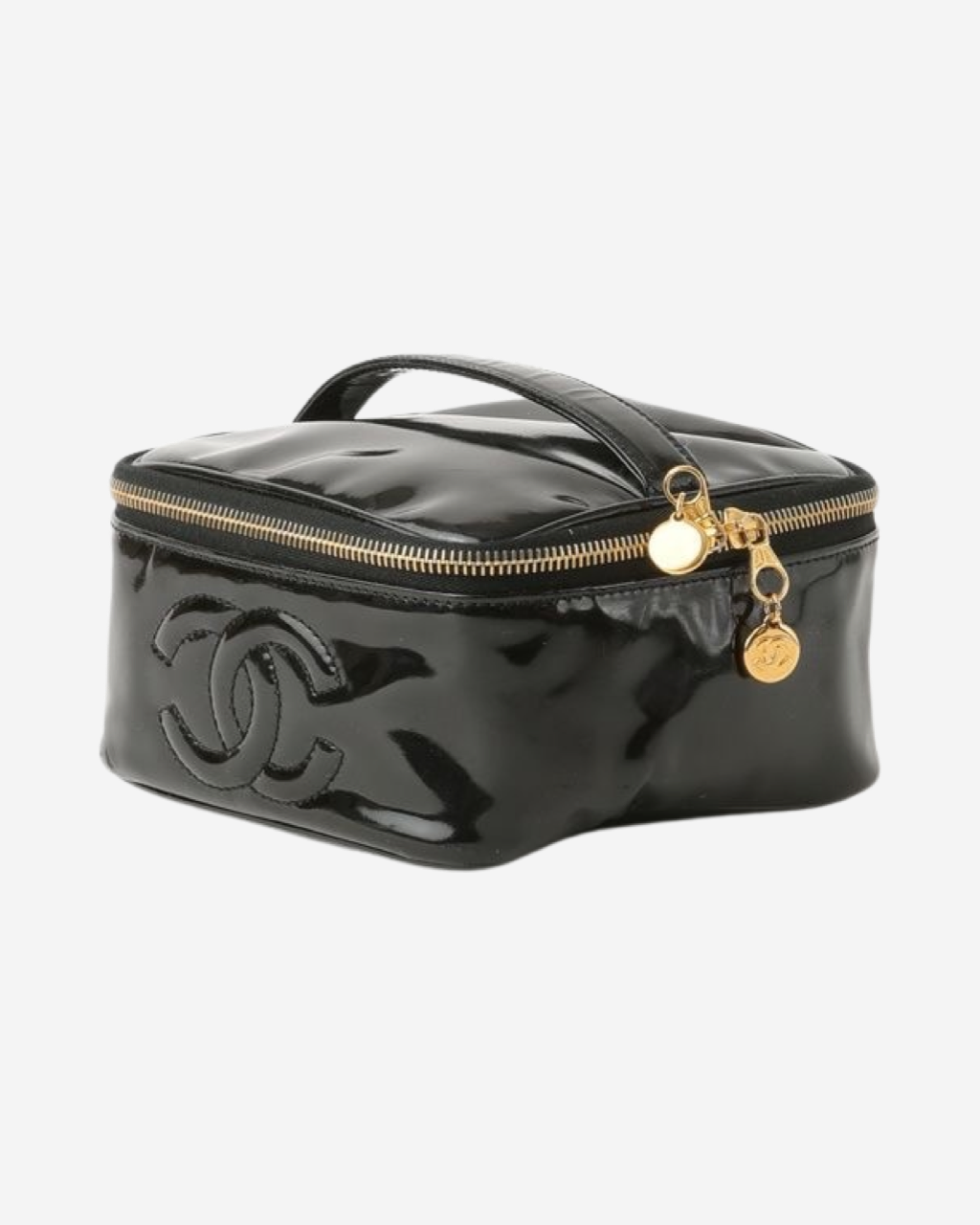 Chanel Vanity Case Patent Leather Bag