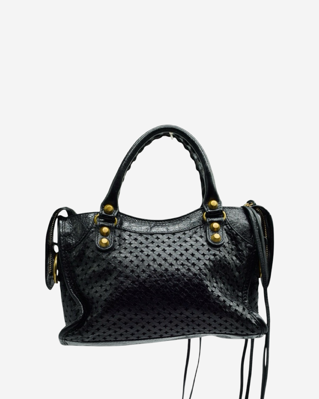 Bolsa Balenciaga City Mini Perforada