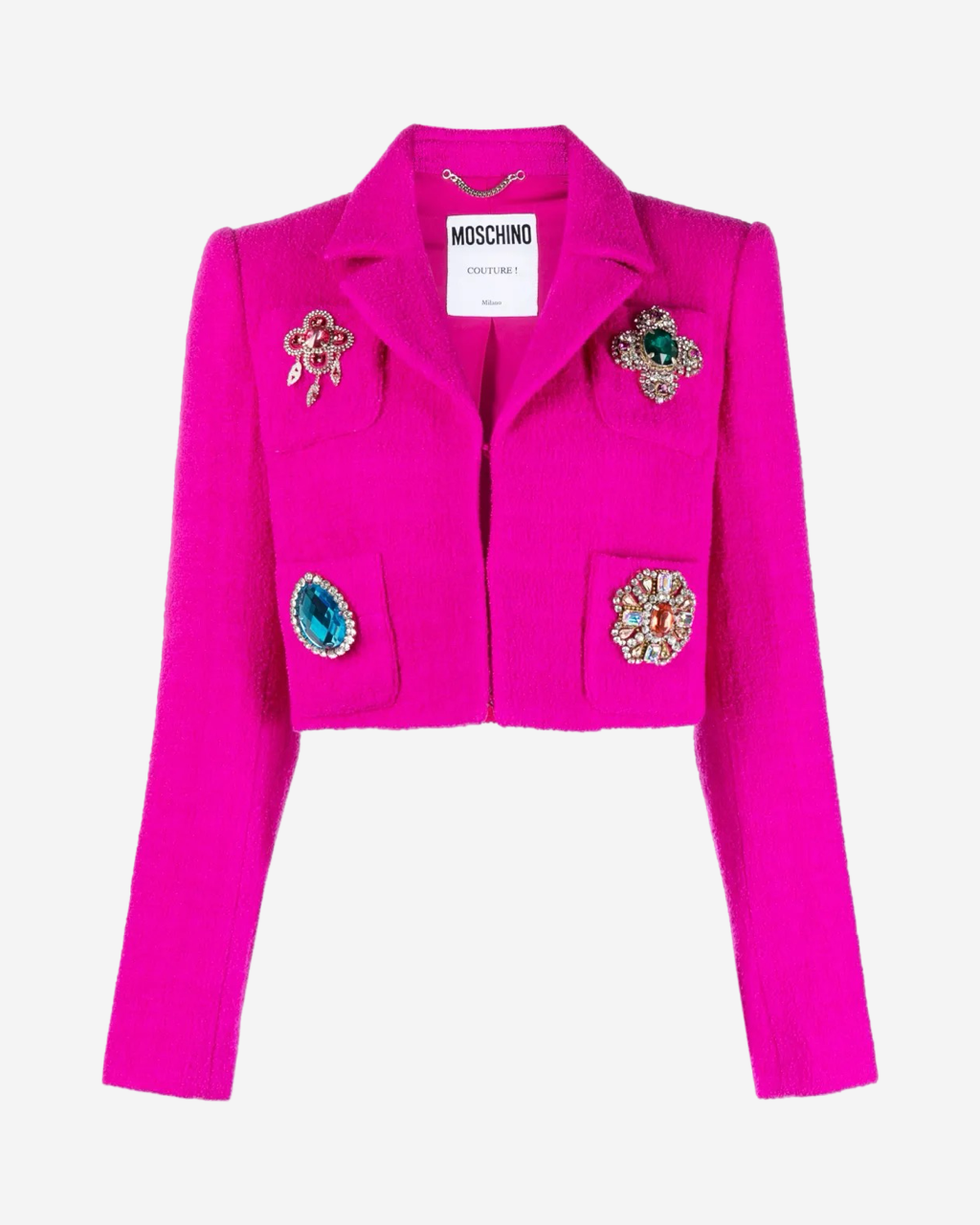 Moschino Pink Jewels Blazer