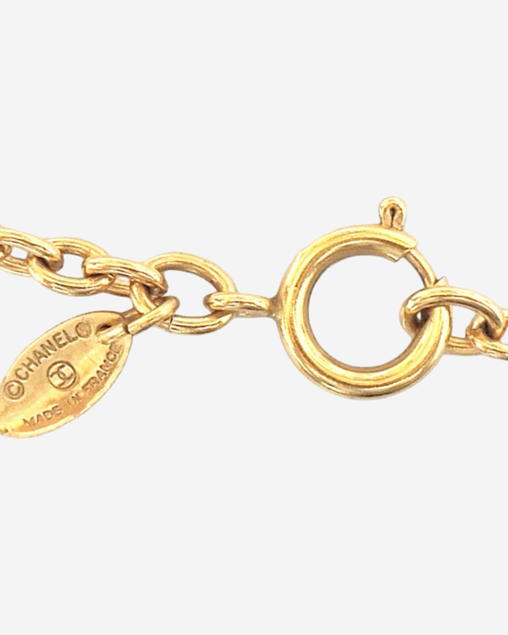 Collar Chanel Vintage Cadena CC