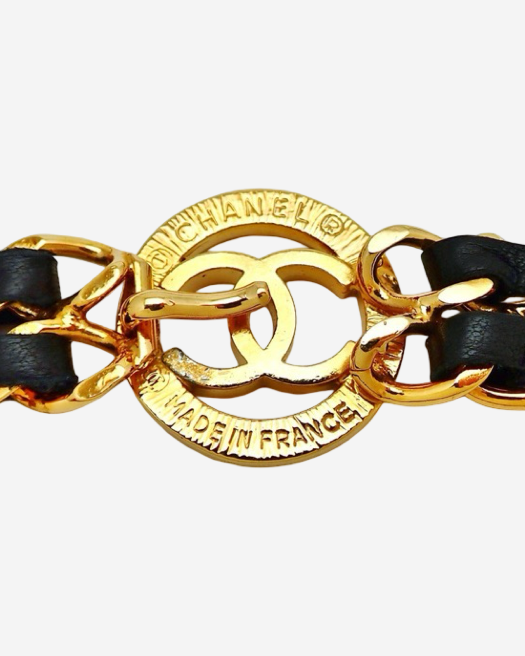Cinturón Vintage Chanel Cadena