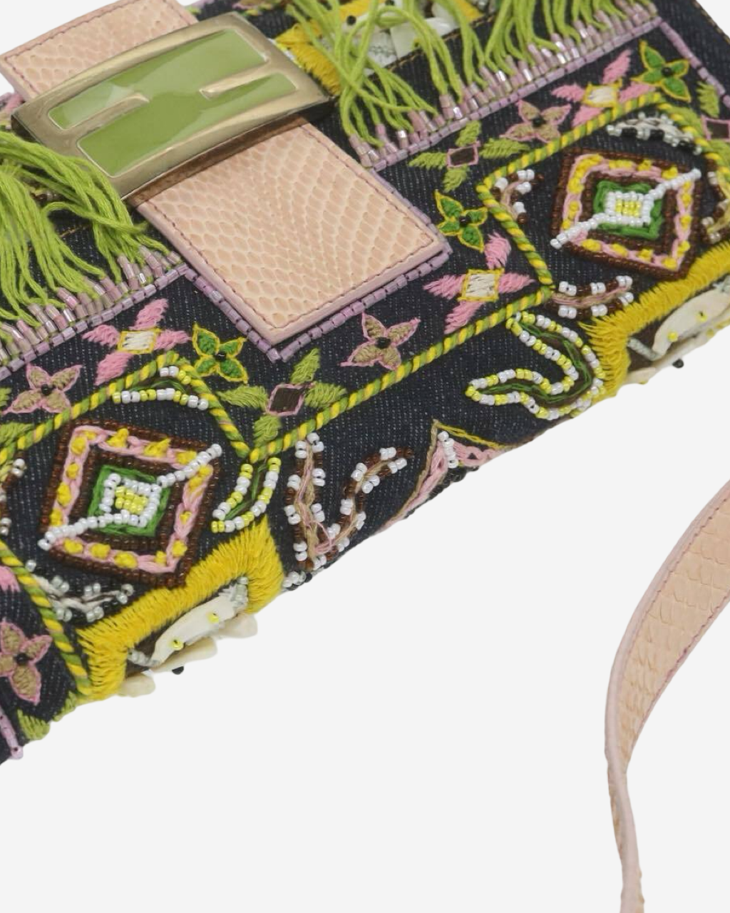 Fendi Baguette Beaded Bag