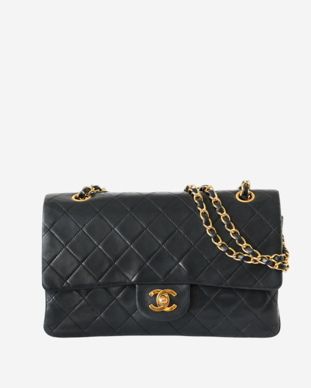 Bolsa Chanel Vintage Classic Double Flap 25cm 1991-1994