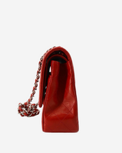 Bolsa Chanel Classic Double Flap Roja 2009-2010