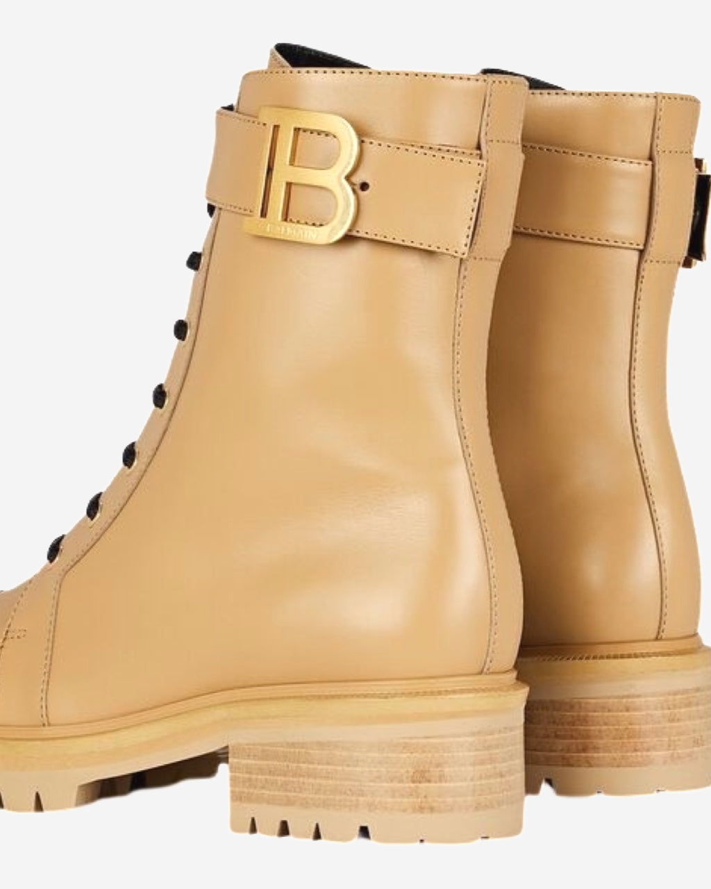 Balmain Calfskin Boots