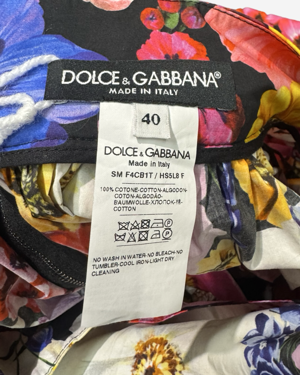 Dolce & Gabbana Floral Skirt