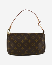 Bolsa Louis Vuitton Pochette Canvas Monogram
