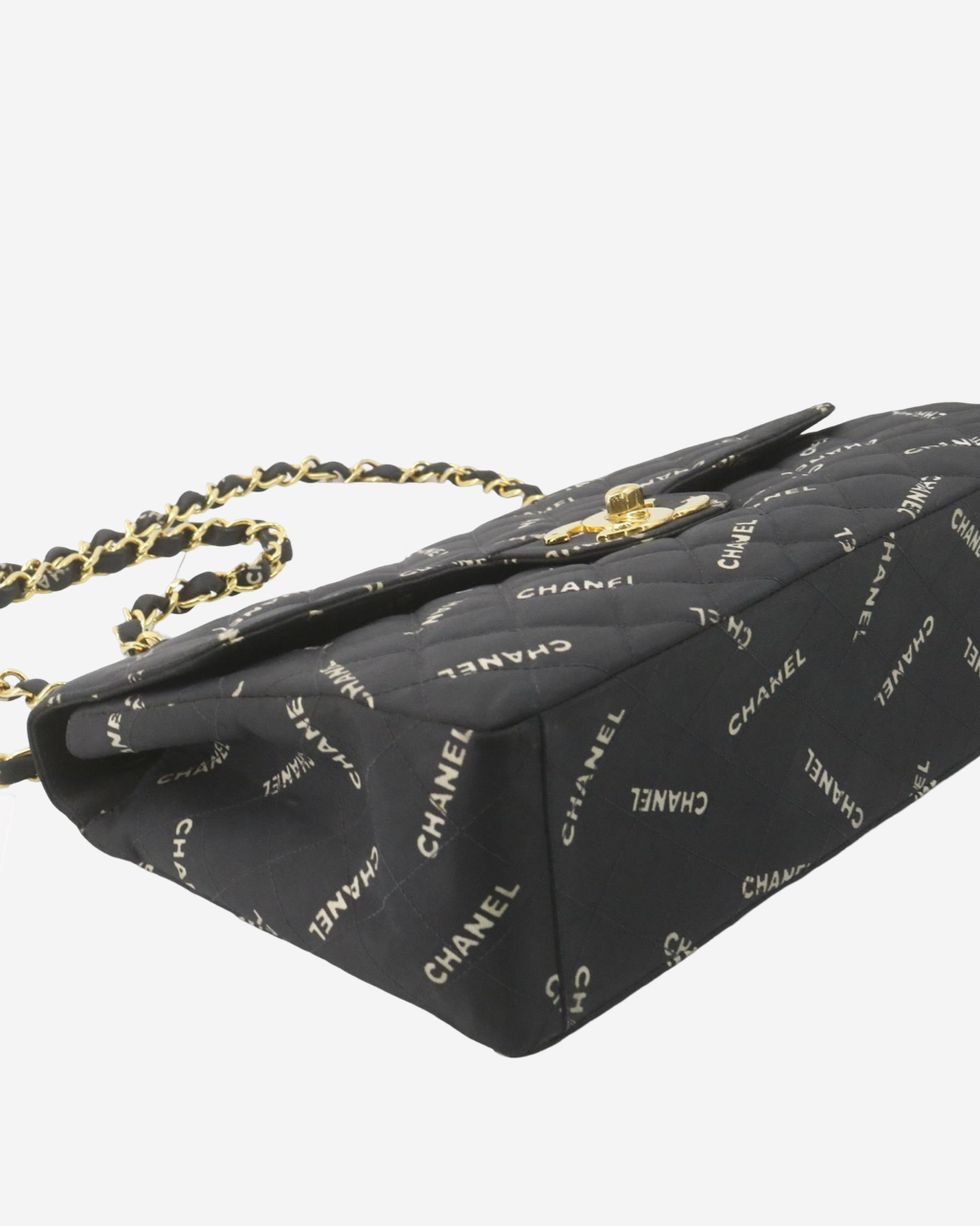 Bolsa Chanel Maxi Classic Flap Logo 1994-1996