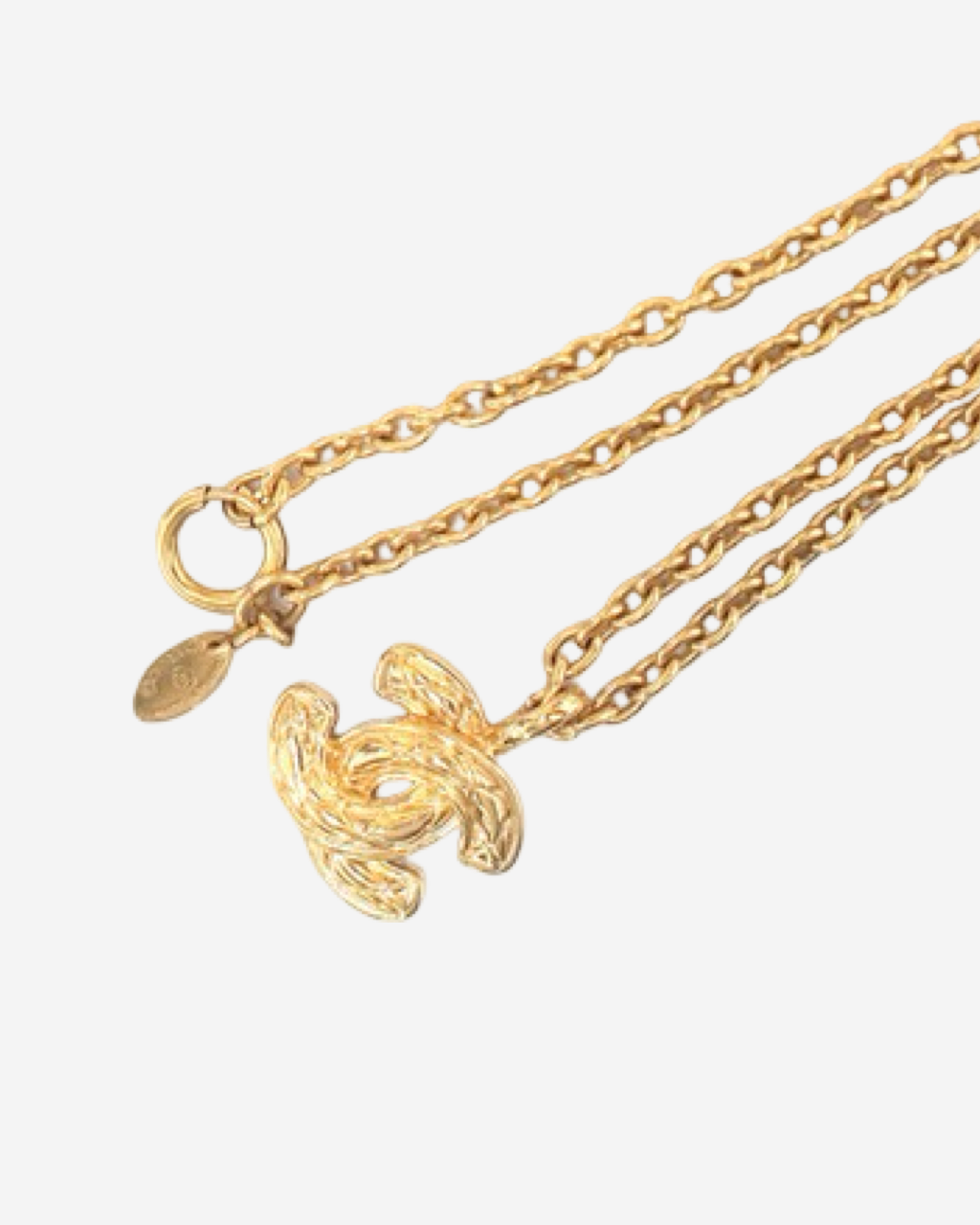 Collar Chanel Vintage Cadena CC