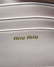 Miu Miu Matelassé Bag