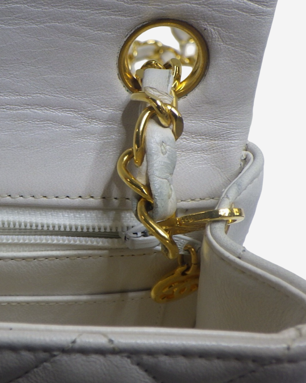 Bolsa Chanel Square Mini 1989-1991