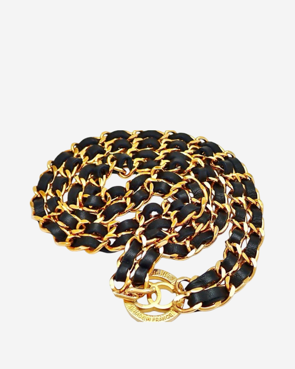 Cinturón Vintage Chanel Cadena