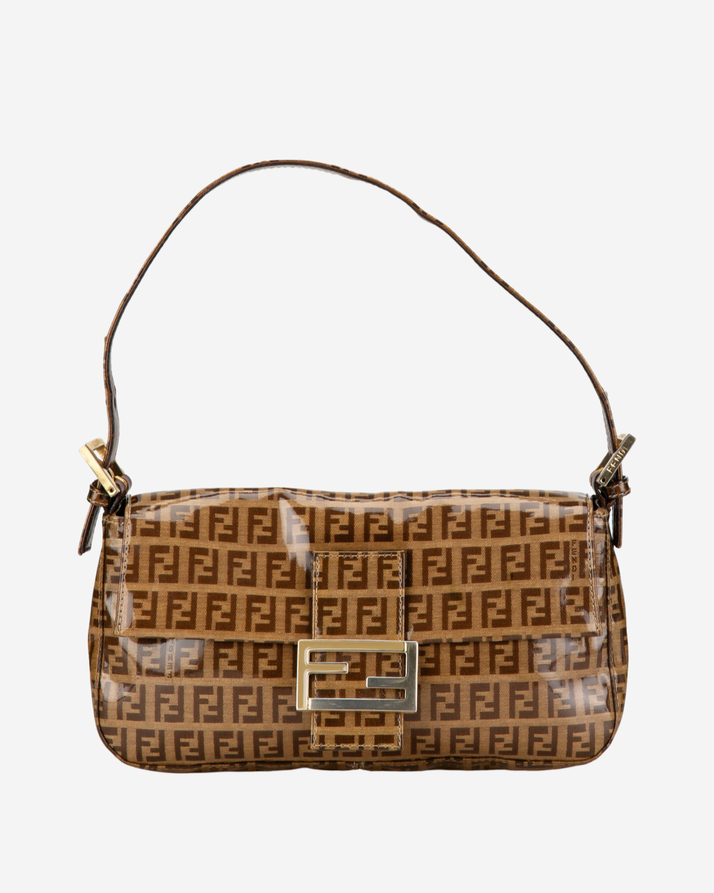 Bolsa Fendi Baguette Zucchino PVC