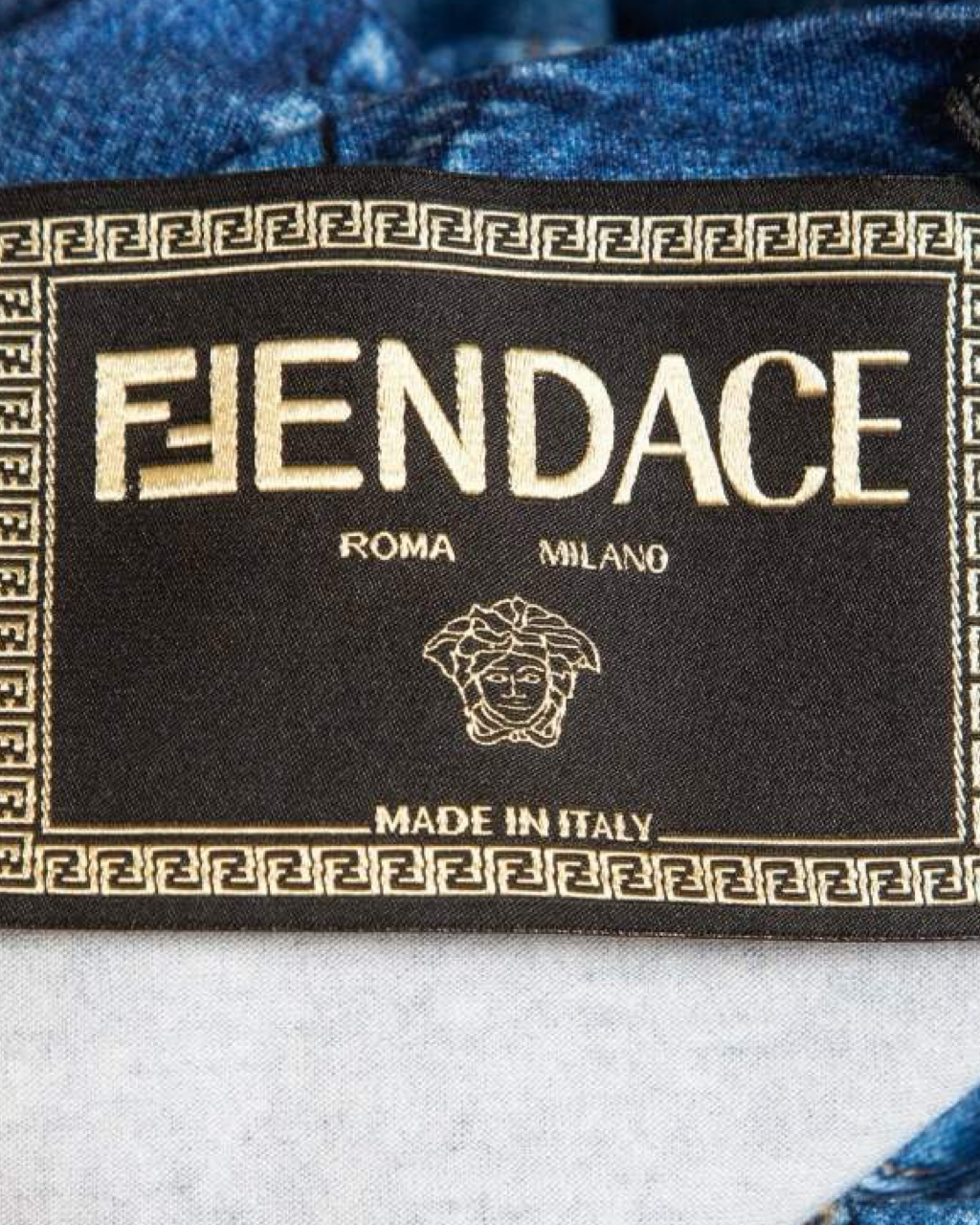 T-Shirt Fendi x Versace Medusa