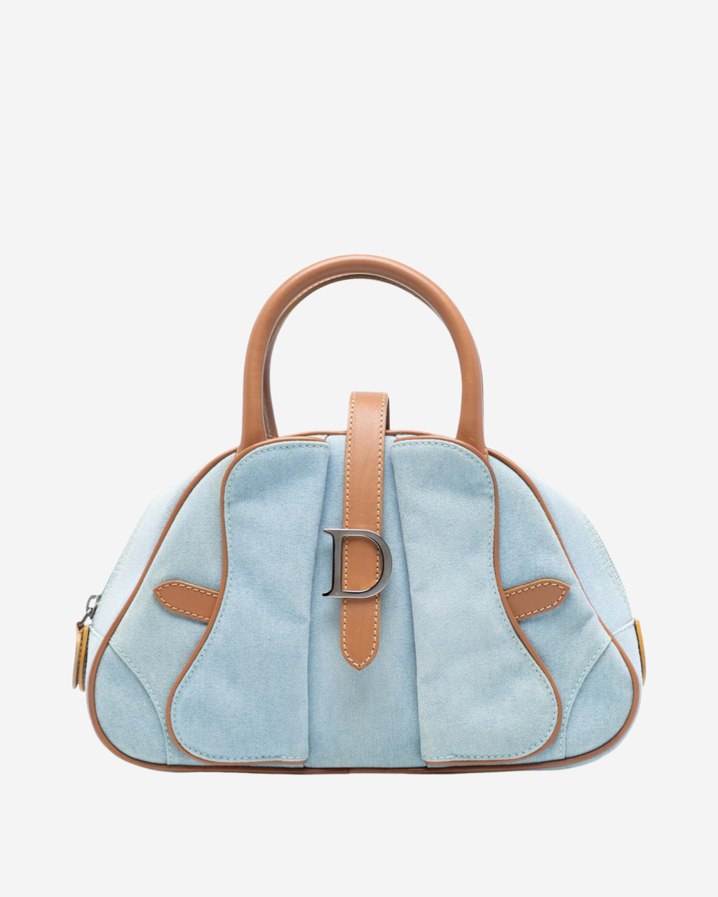 Dior Mini Denim Double Saddle Bag 2001