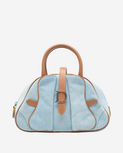 Dior Mini Denim Double Saddle Bag 2001