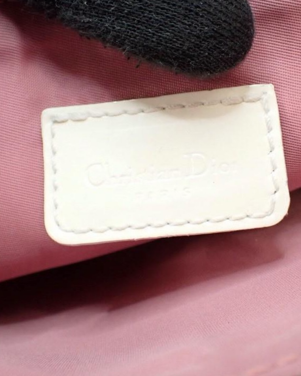 Vintage Dior Saddle Bag