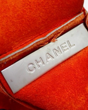 Chanel Vintage Suede Bag