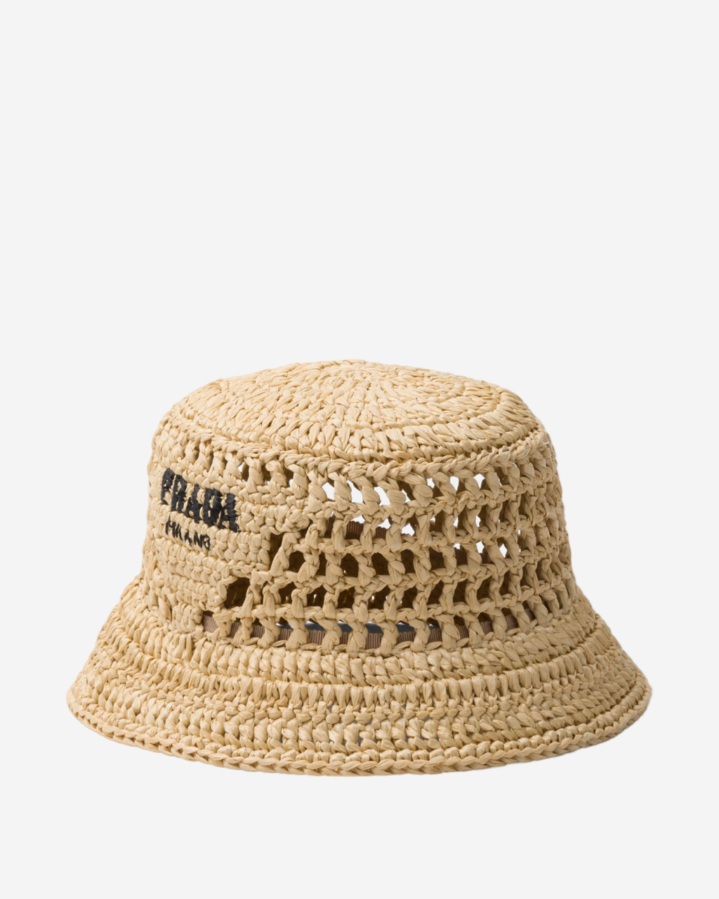 Cappelli Rafia Prada Bucket Hat Prada Rafia – Irene Buffa