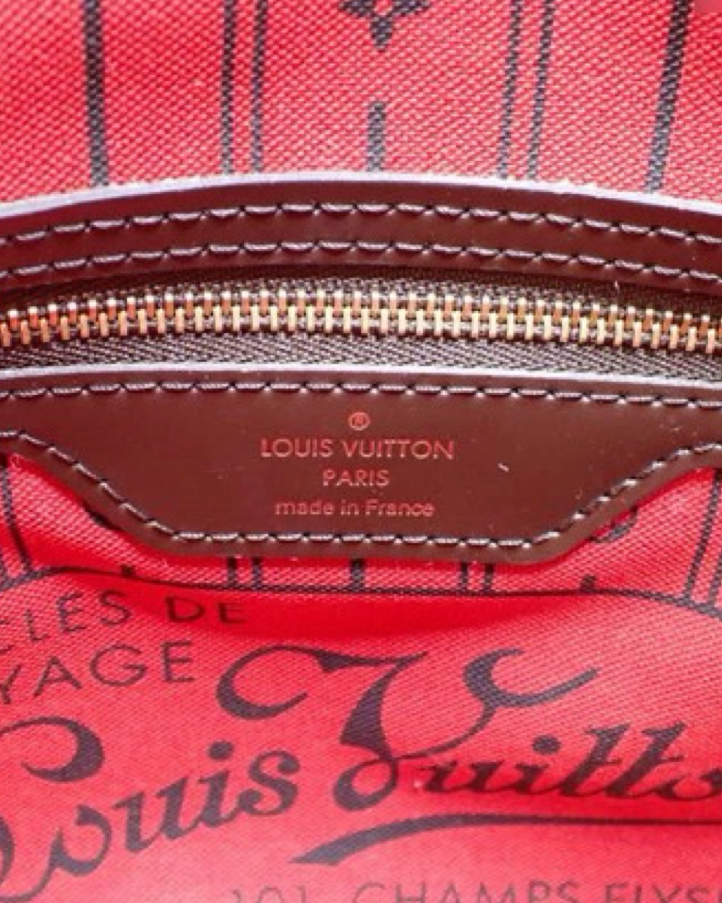 Bolsa Louis Vuitton Neverfull PM Damier Ebene