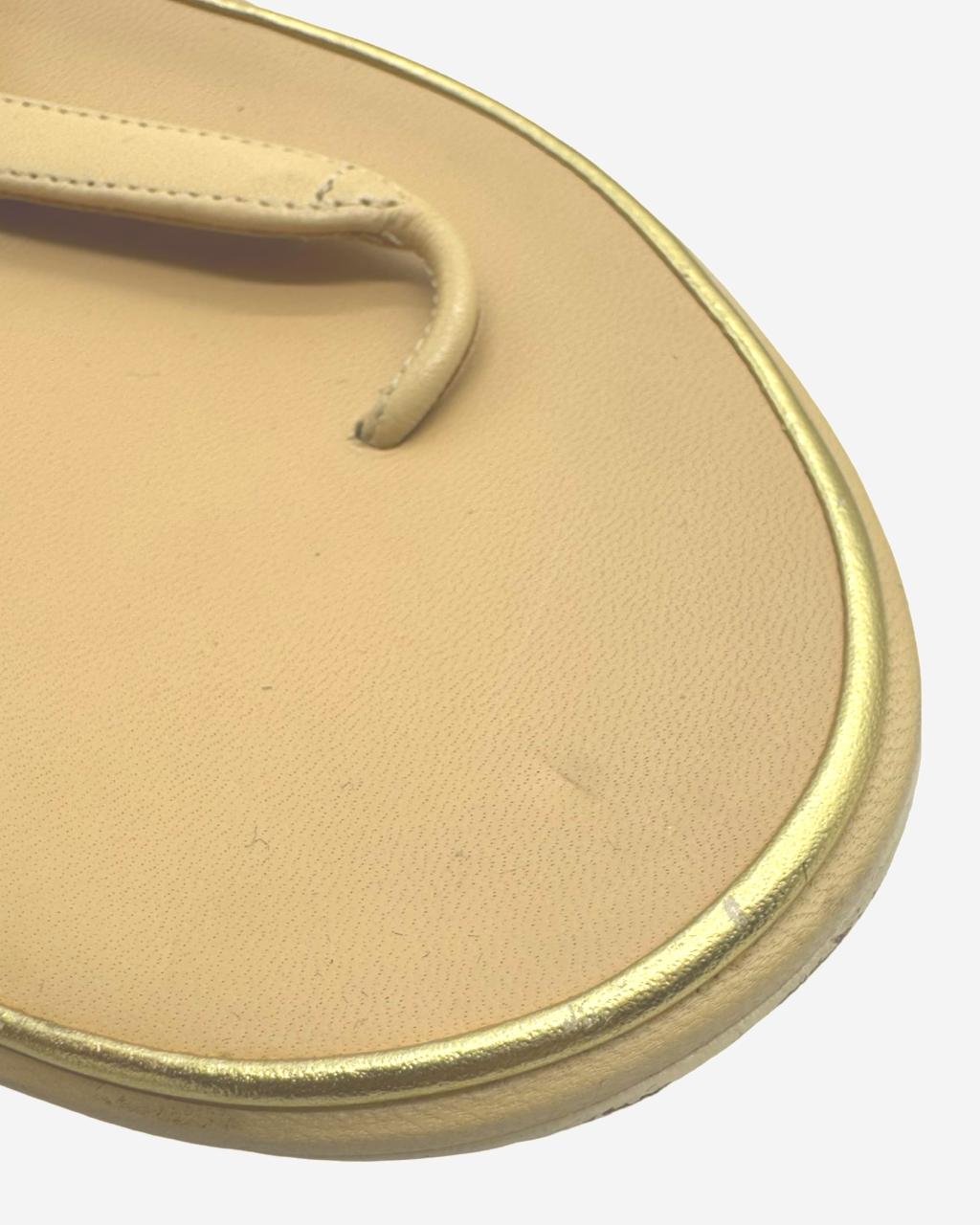 Chanel Gold Sandals 40