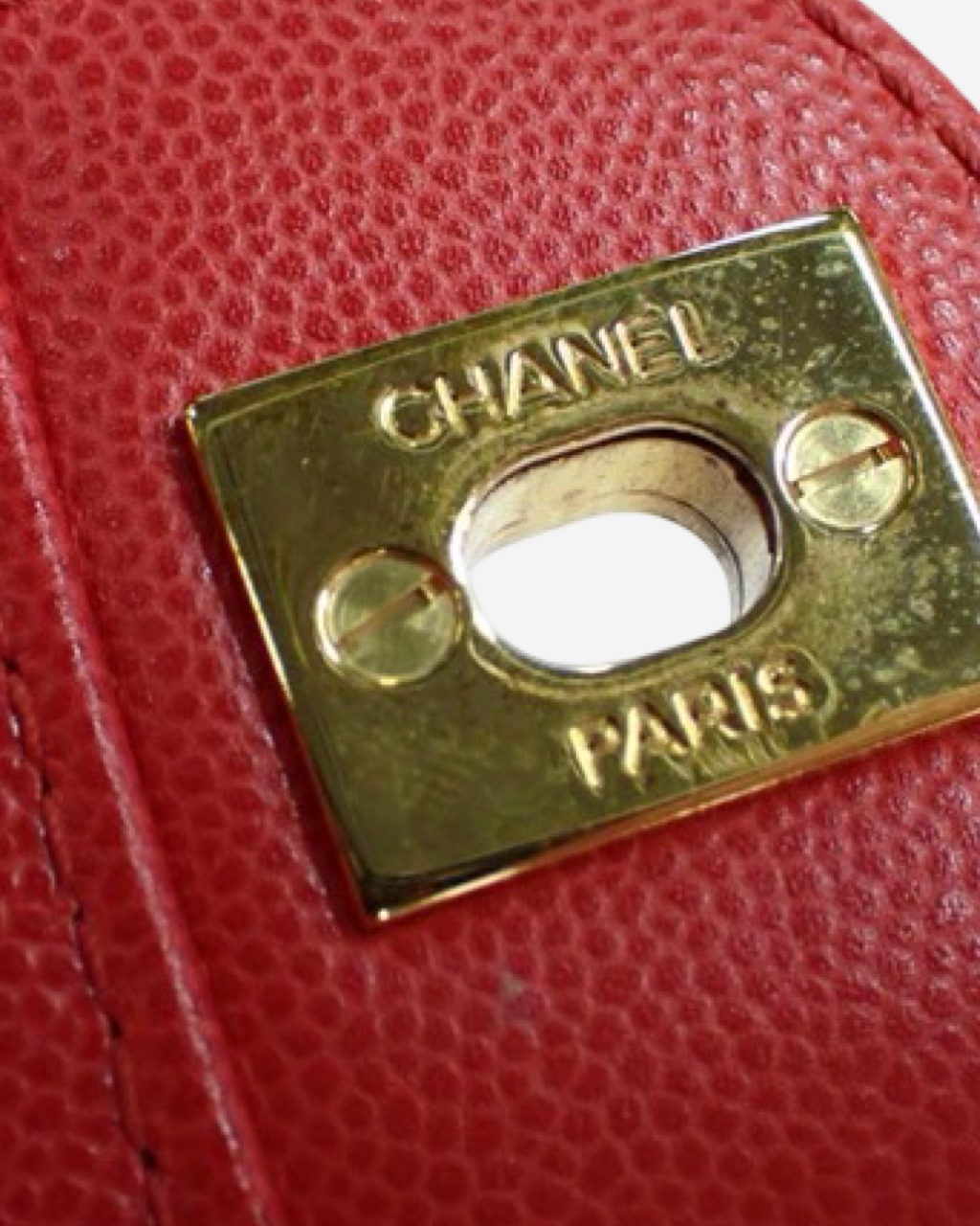 Vintage Chanel Classic Flap Squared Bag 1997-1999