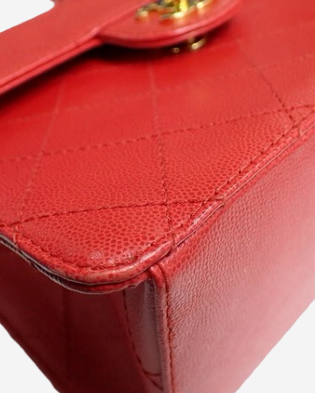 Vintage Chanel Classic Flap Squared Bag 1997-1999