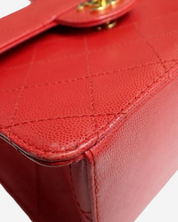 Vintage Chanel Classic Flap Squared Bag 1997-1999