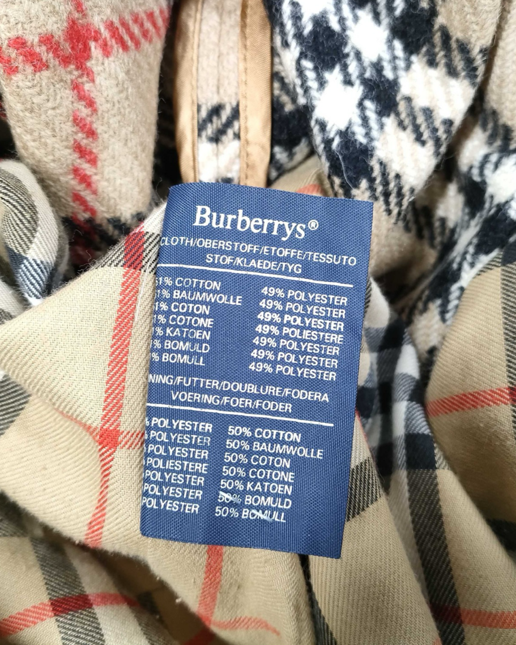 Gabardina Burberry