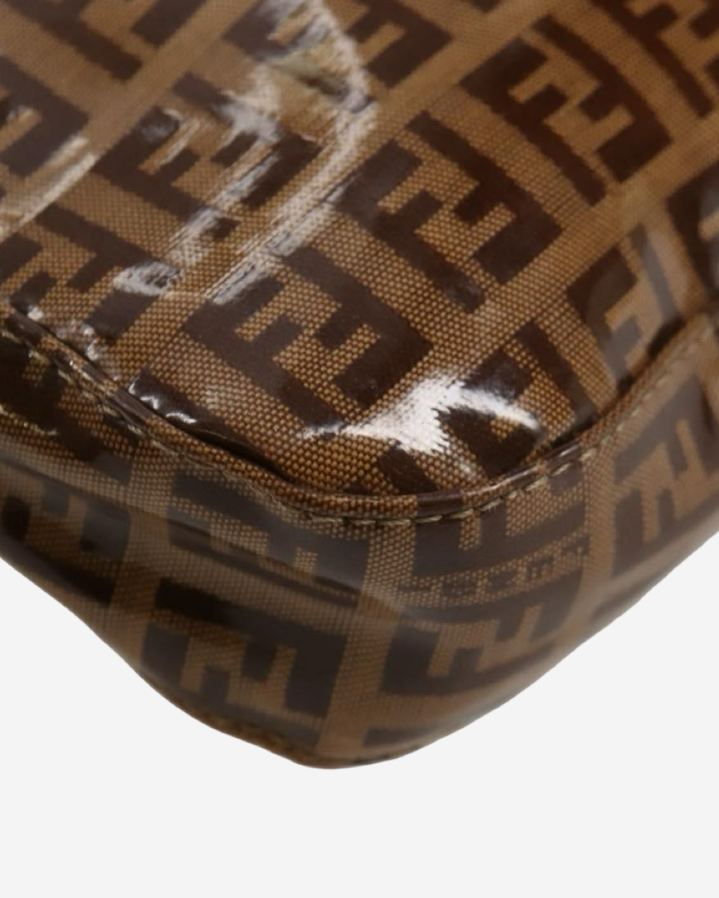 Bolsa Fendi Baguette Zucchino PVC