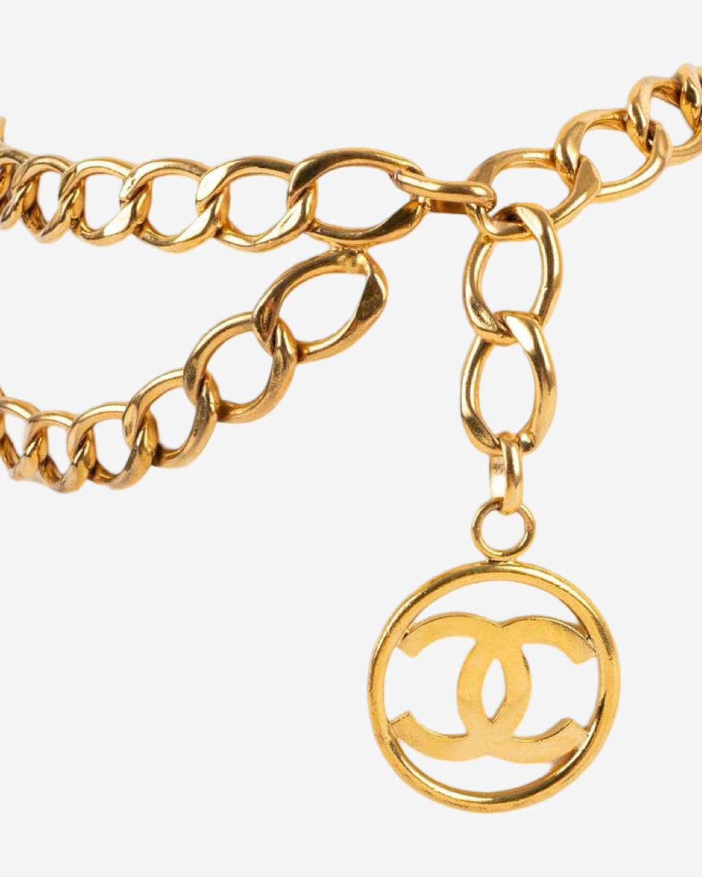 Cinturón Vintage Chanel Cadena
