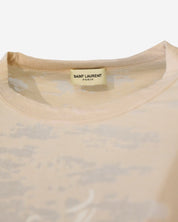 T-Shirt Saint Laurent Heart XS