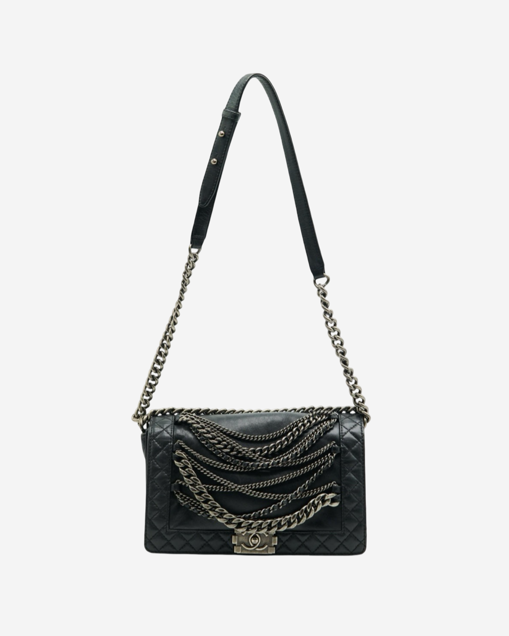 Chanel Le Boy Medium Chain Bag 2013-2014