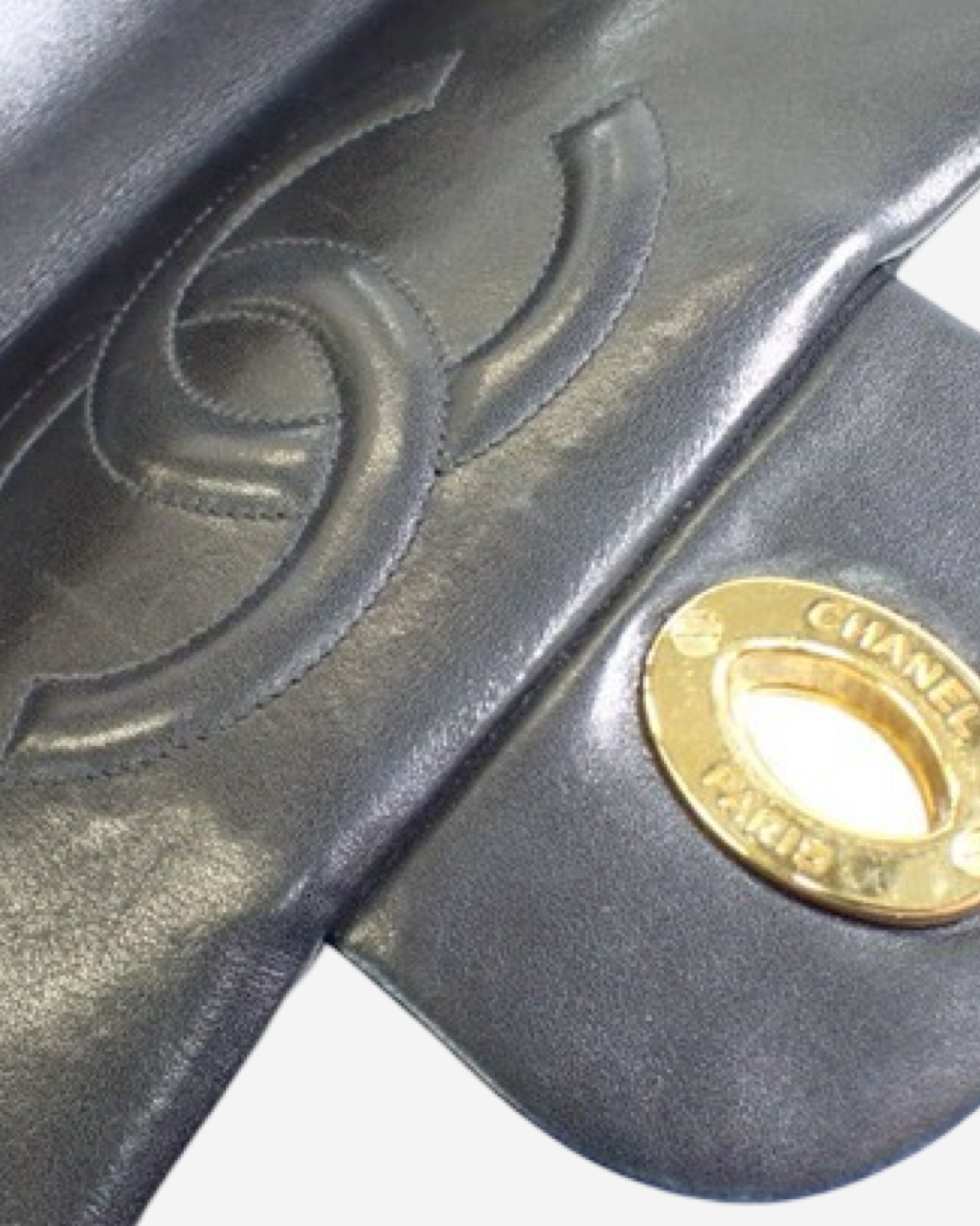 Vintage Chanel Classic Flap Jumbo Bag 1991-1994